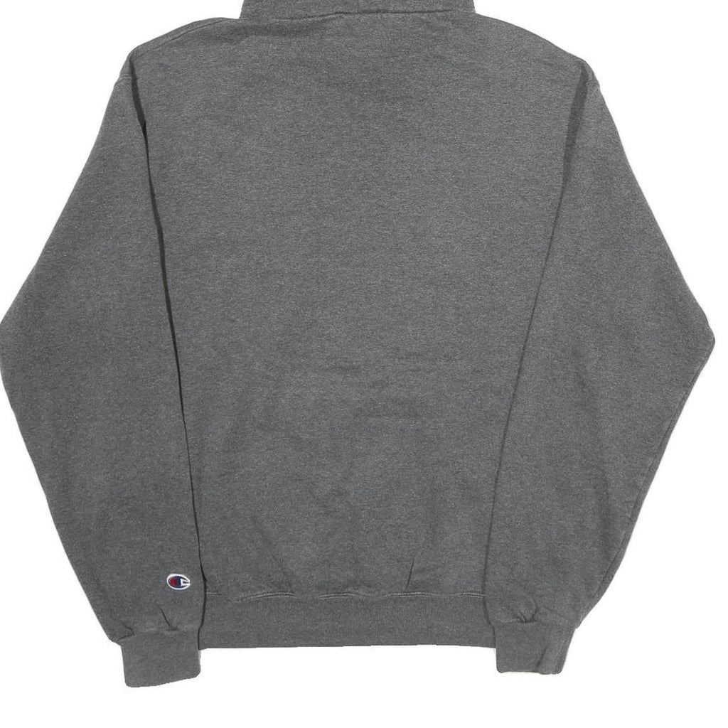 CHAMPION Mens Grey Truman State University Hoodie M Cotton Blend Pullover