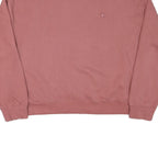 CHAMPION Womens Pink Crew Neck 2XL Cotton Blend Pullover Sweatshirt Casual