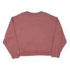 CHAMPION Womens Pink Crew Neck 2XL Cotton Blend Pullover Sweatshirt Casual