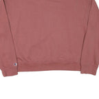 CHAMPION Womens Pink Crew Neck 2XL Cotton Blend Pullover Sweatshirt Casual