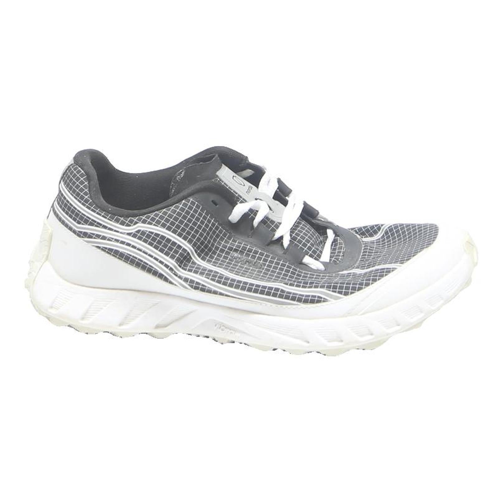 NORDA Mens Lightweight Sneaker Running Shoe Black & White Synthetic UK 9