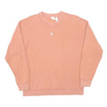 ADIDAS Womens Pink Cotton Blend Crew Neck Sweatshirt UK 10 Casual Sportswear