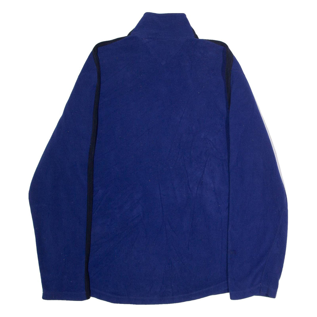 TOMMY HILFIGER Mens Fleece Blue 1/4 Zip M