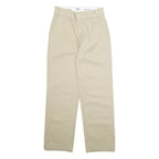 DICKIES Chino Mens Trousers Beige Regular Straight W26 L27