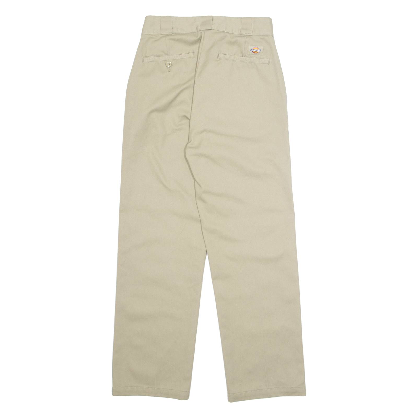 DICKIES Chino Mens Trousers Beige Regular Straight W26 L27