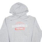 CHAMPION Bloomfield Football Mens Grey Hoodie USA M