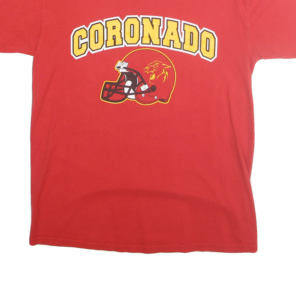 GILDEN Mens Red Coronado Graphic T-Shirt M Short Sleeve Crew Neck