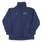 NIKE Mens Navy Blue City Football Zip Polyester Blend Jacket XL Sportswear