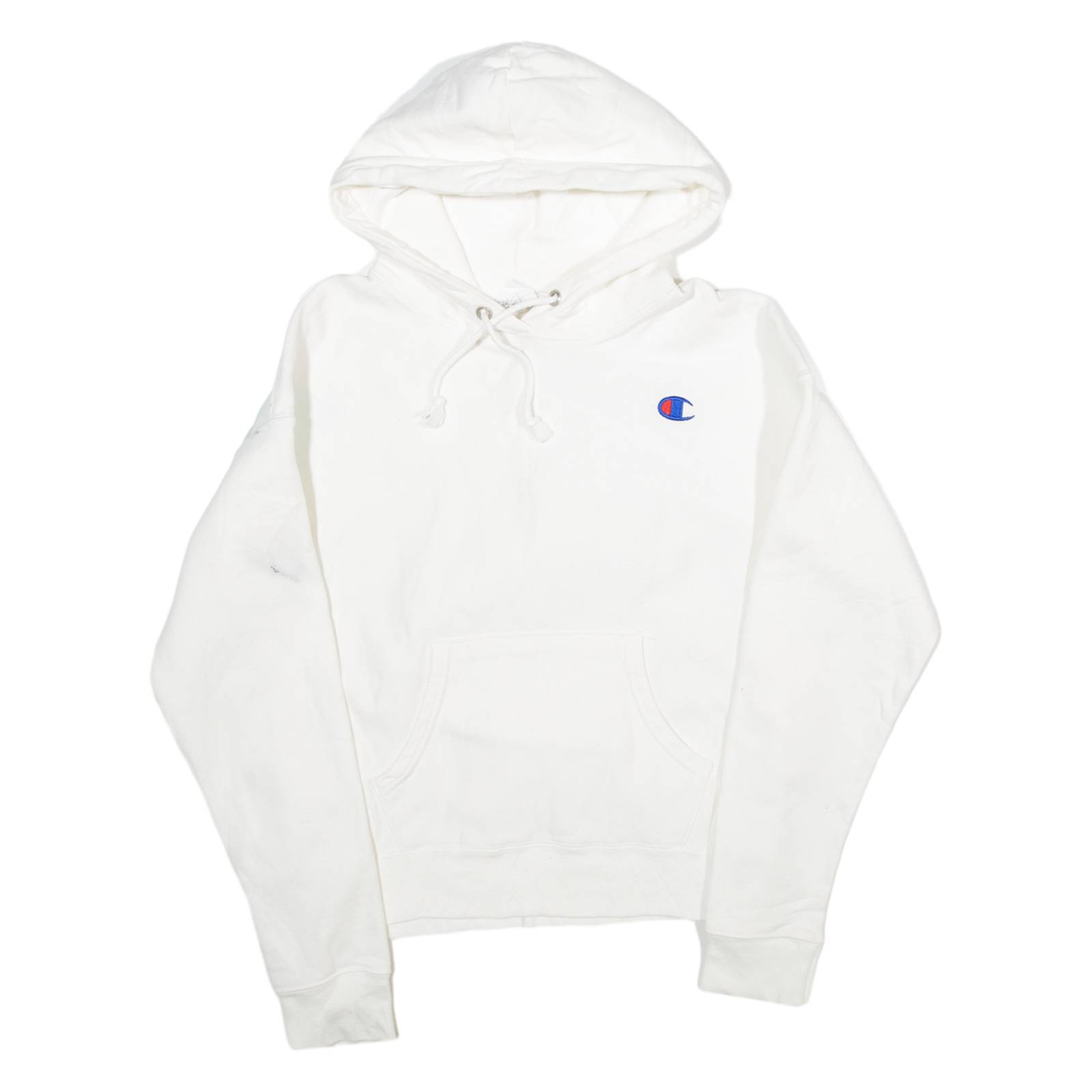 CHAMPION REVERSE WEAVE Womens White Hoodie S
