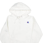 CHAMPION REVERSE WEAVE Womens White Hoodie S