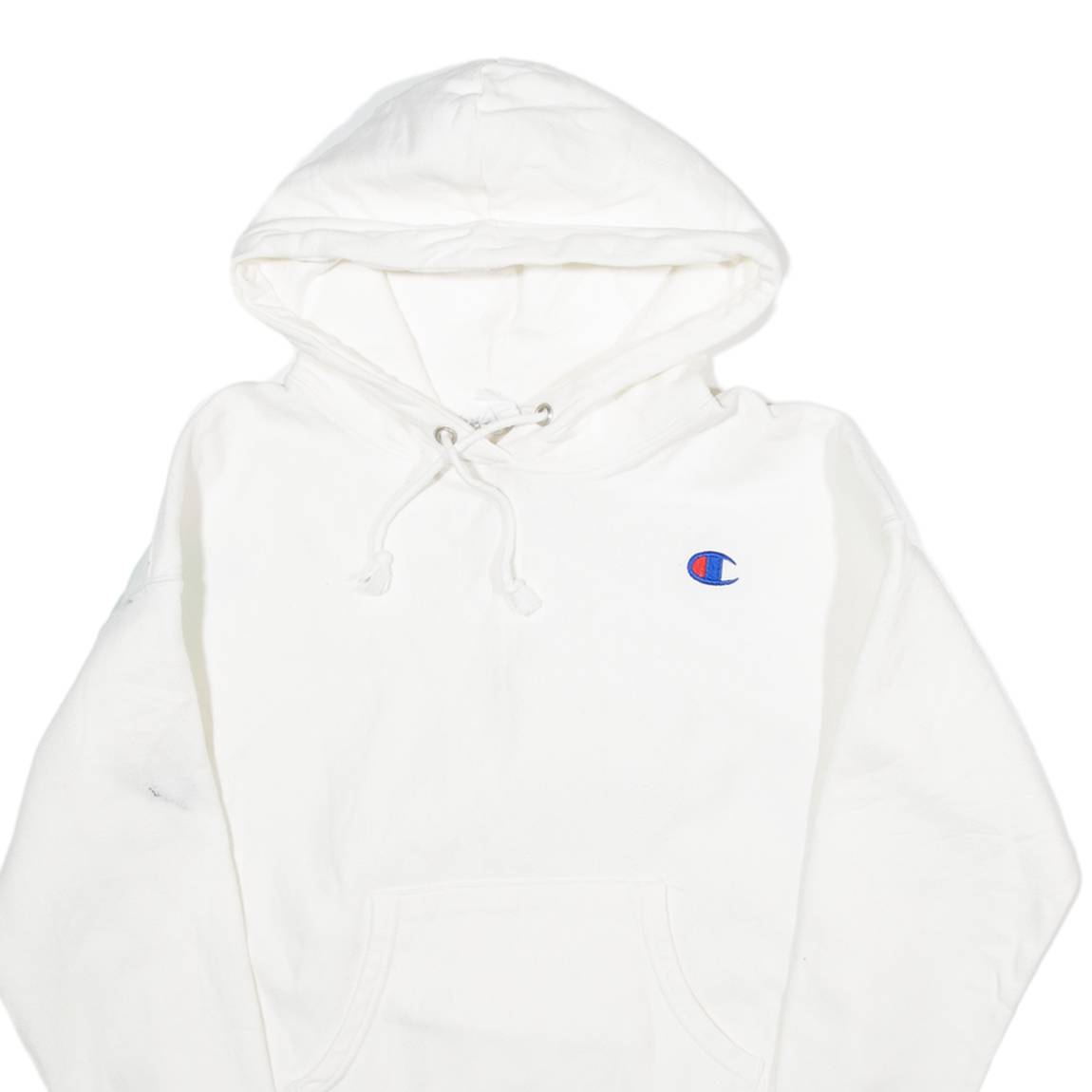 CHAMPION REVERSE WEAVE Womens White Hoodie S