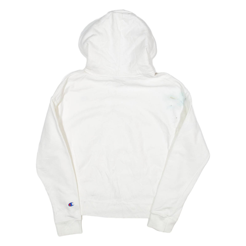 CHAMPION REVERSE WEAVE Womens White Hoodie S
