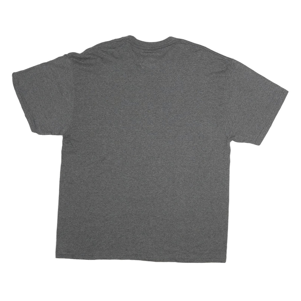 MAJESTIC Mens Grey New York Yankees Graphic T-Shirt XL Short Sleeve Crew Neck