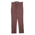 LEVI'S 511 BIG E Mens Jeans Brown Slim Skinny Denim Medium W28 L30 Stylish