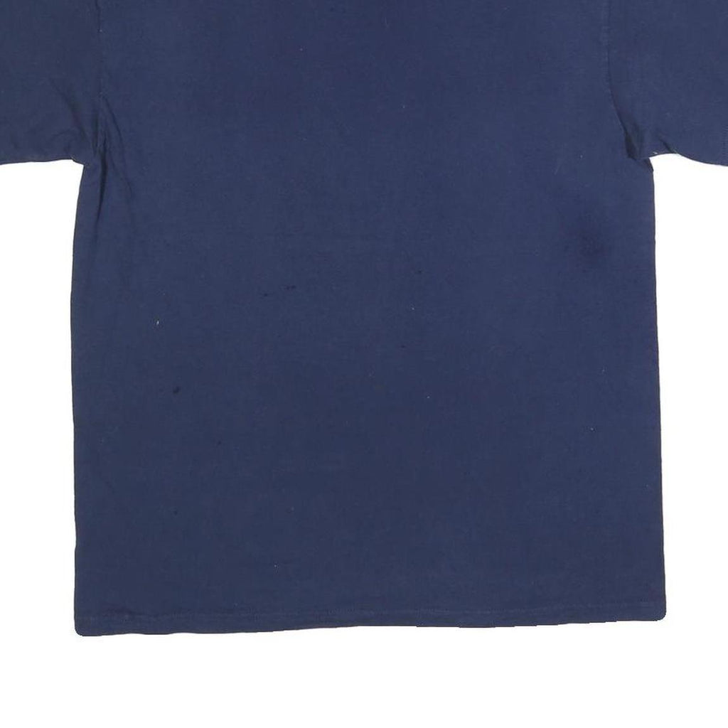 NFL Mens Blue Seattle Seahawks Football Graphic T-Shirt L Crew Neck Short Sleeve