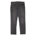 LEVI'S 511 BIG E Jeans Mens Grey Slim Straight Stone Wash W32 L30