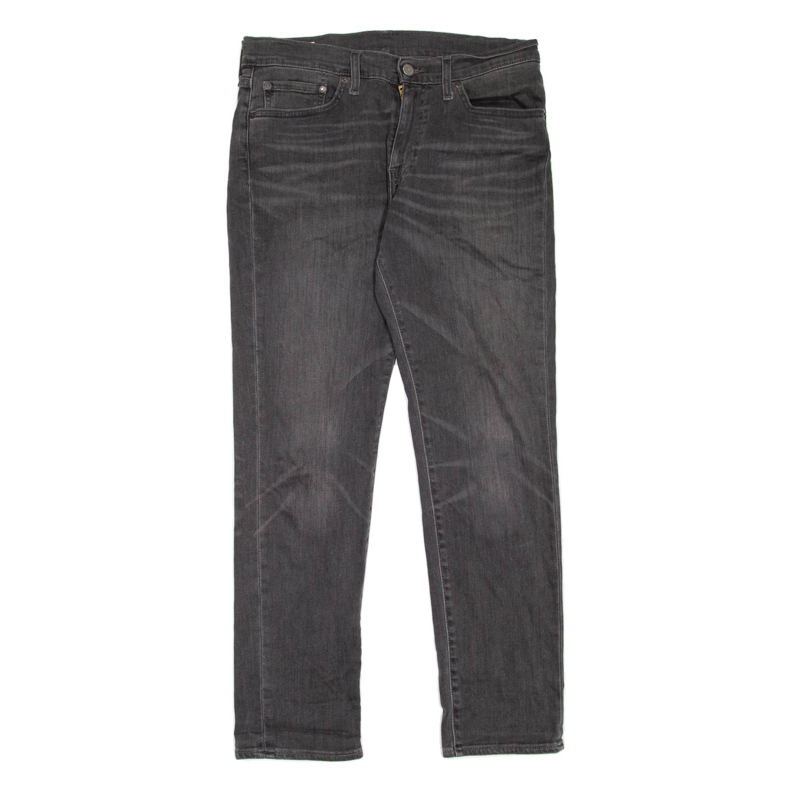 LEVI'S 511 BIG E Jeans Mens Grey Slim Straight Stone Wash W32 L30