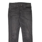 LEVI'S 511 BIG E Jeans Mens Grey Slim Straight Stone Wash W32 L30