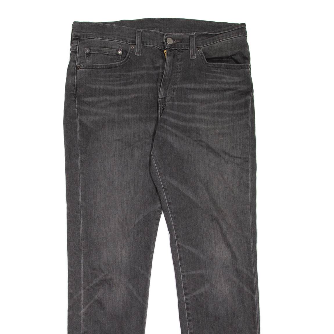 LEVI'S 511 BIG E Jeans Mens Grey Slim Straight Stone Wash W32 L30