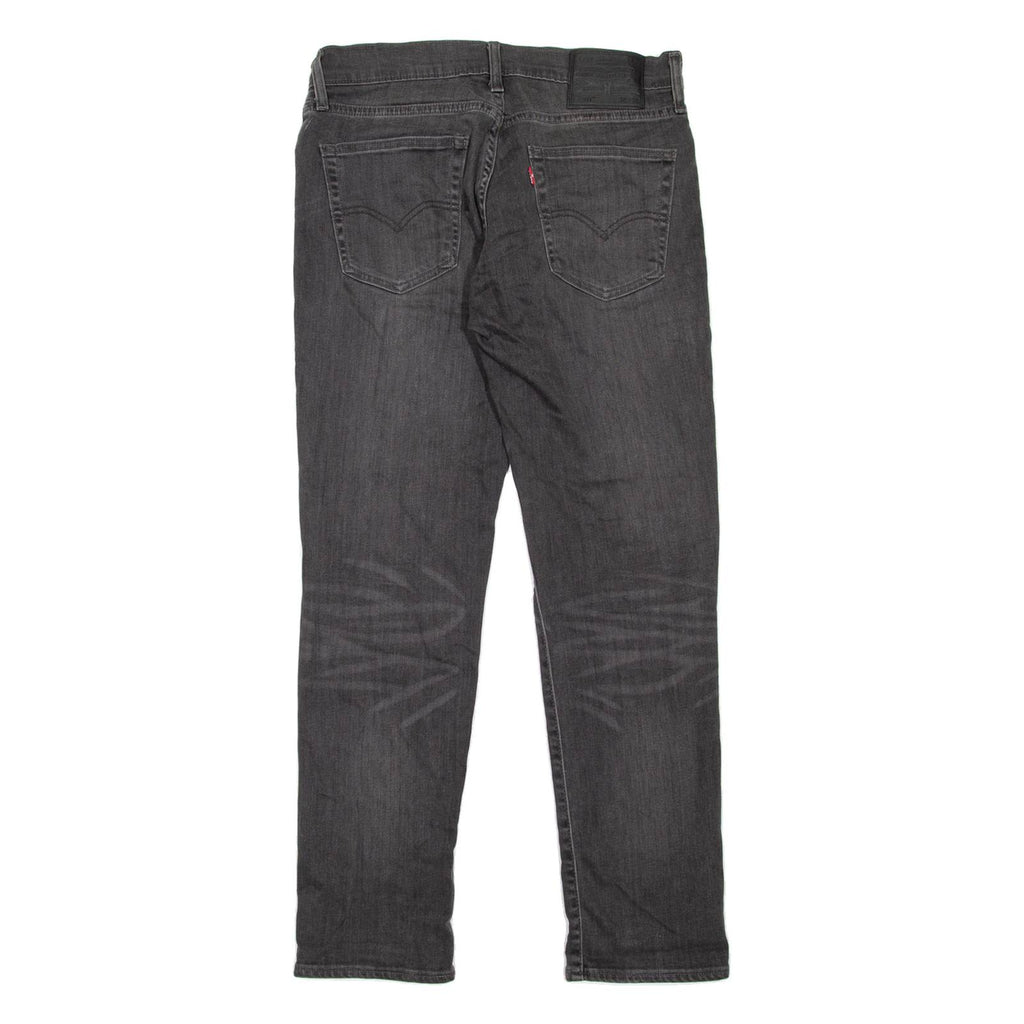 LEVI'S 511 BIG E Jeans Mens Grey Slim Straight Stone Wash W32 L30