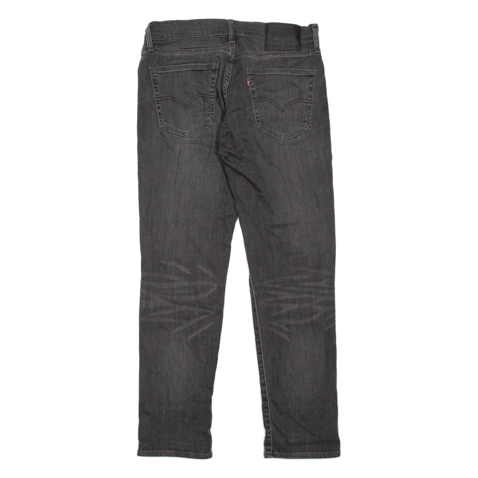 LEVI'S 511 BIG E Jeans Mens Grey Slim Straight Stone Wash W32 L30