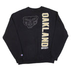 CHAMPION Oakland University Mens Sweatshirt Black USA M