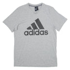 ADIDAS Mens T-Shirt Grey M