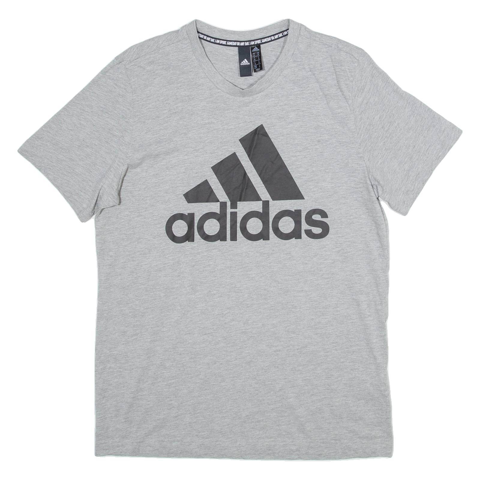 ADIDAS Mens T-Shirt Grey M