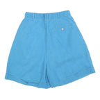 JJ FARGO Womens Shorts Blue Casual XS W25 Stylish Cotton Blend Summer