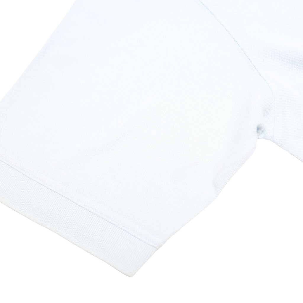 ADIDAS Mens White Short Sleeve Plain Polo Shirt M Cotton Blend Classic Fit