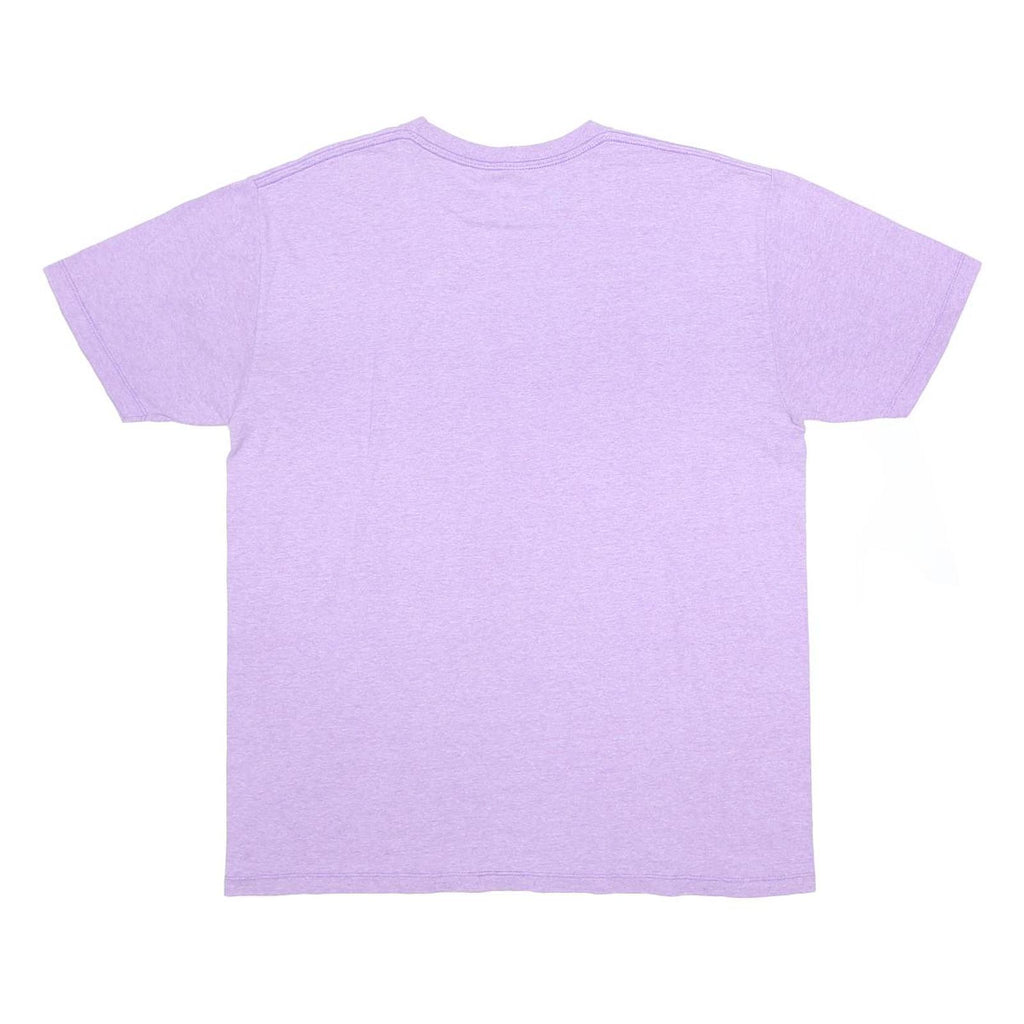 Mens Purple Abbey Road Graphic T-Shirt L Short Sleeve Crew Neck Cotton Blend
