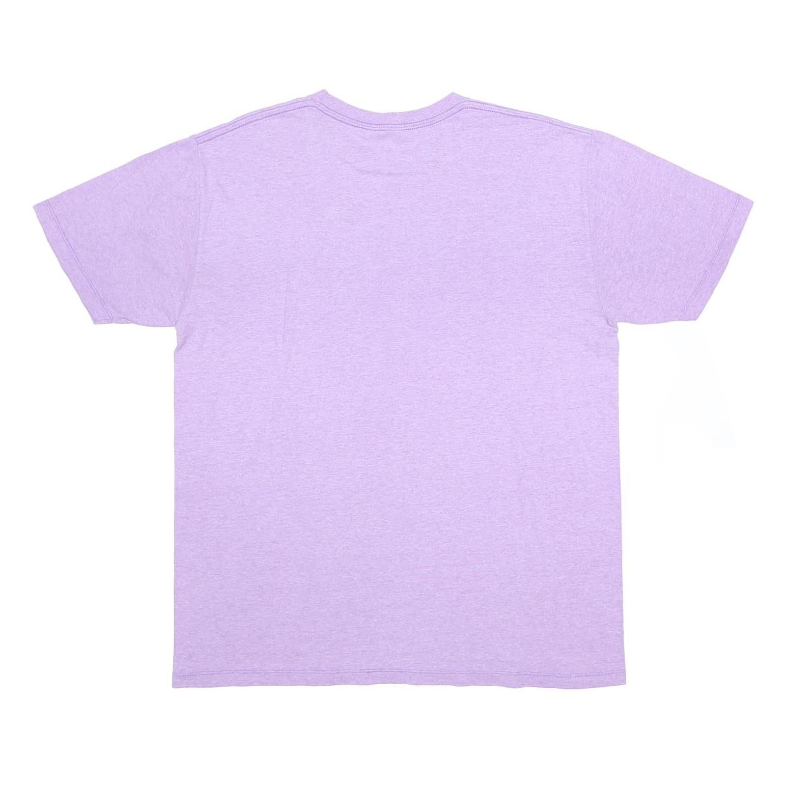 Mens Purple Abbey Road Graphic T-Shirt L Short Sleeve Crew Neck Cotton Blend