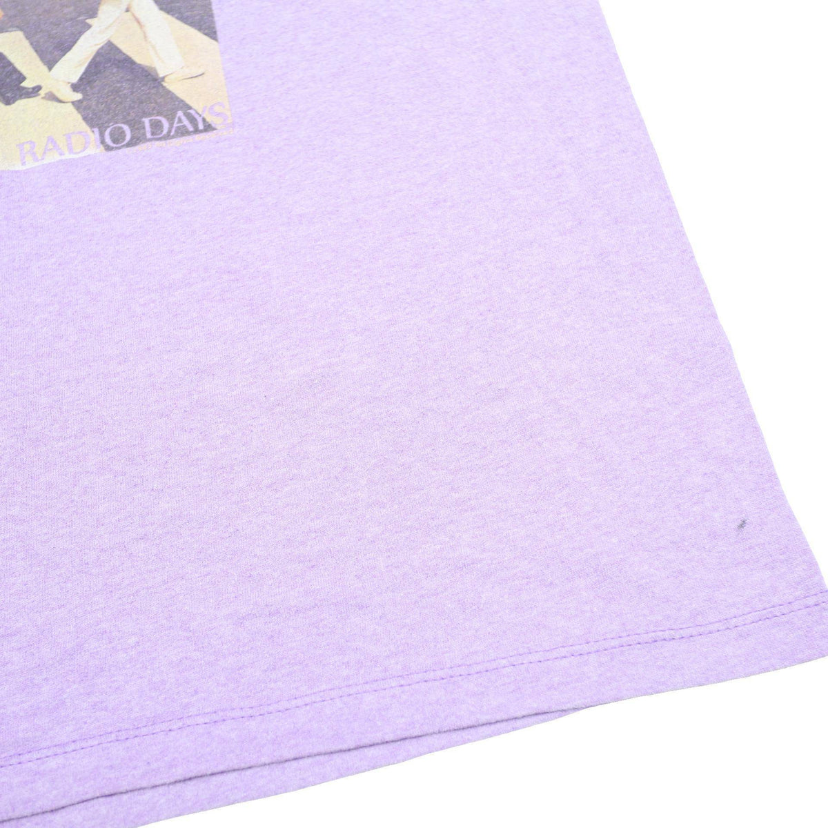 Mens Purple Abbey Road Graphic T-Shirt L Short Sleeve Crew Neck Cotton Blend