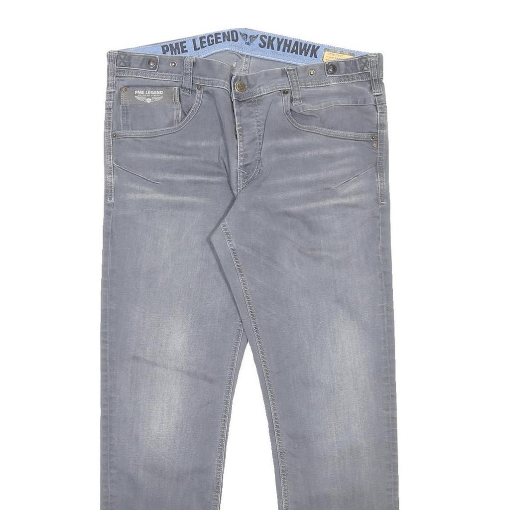 PME LEGEND Mens Jeans Blue Slim Straight Denim Medium W36 L31 Casual Stylish
