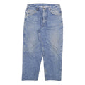 CARHARTT Mens Jeans Blue Relaxed Straight Denim Medium W33 L28 Durable Workwear