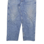 CARHARTT Mens Jeans Blue Relaxed Straight Denim Medium W33 L28 Durable Workwear