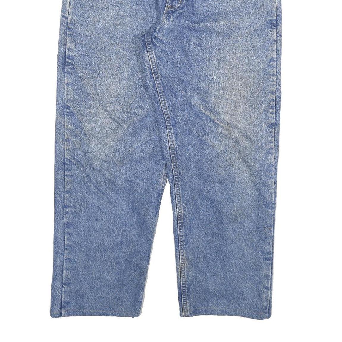 CARHARTT Mens Jeans Blue Relaxed Straight Denim Medium W33 L28 Durable Workwear