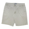 NAUTICA Mens Shorts Beige Casual Plain L W38 Classic Cotton Blend Comfort
