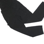 PAPER AND PLANE Womens Black Cotton Blend Slim Fit Dungarees M W38 L31 Casual