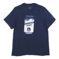 ADIDAS Mens Blue Harbour Trees Graphic T-Shirt M Short Sleeve Crew Neck Casual