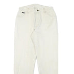 WRANGLER Womens Slim White Cotton Blend Denim Slim Jeans W29 L29 Classic Fit Zip