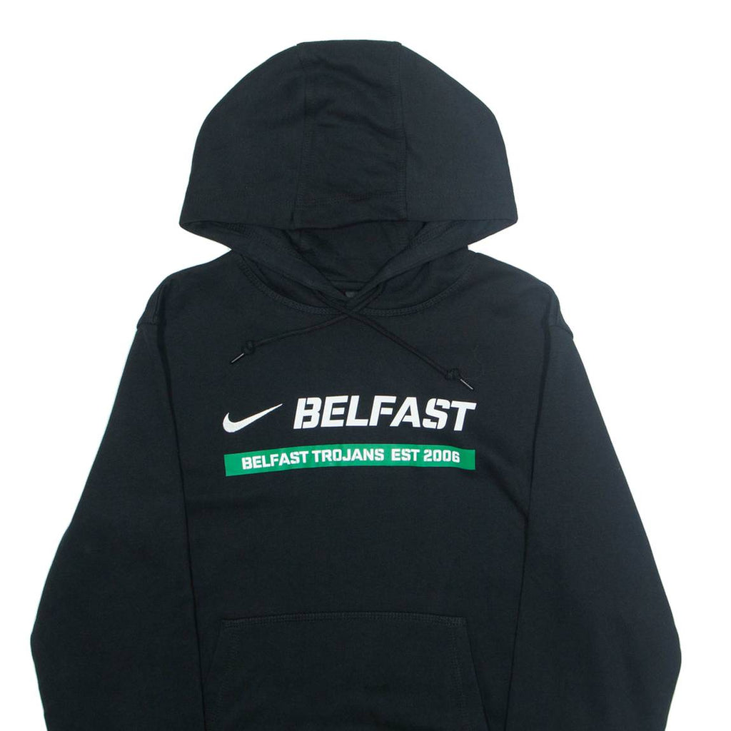 NIKE Belfast Mens Black Hoodie M