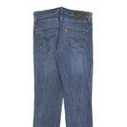 LEVI'S 511 Big E Mens Slim Blue Denim Medium W32 L32 Classic Fit Zip Jeans