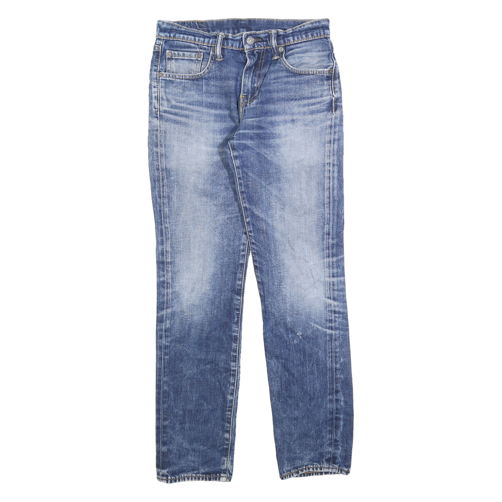 LEVI'S 511 Slim Mens Blue Denim Light Slim Jeans W29 L29 Casual Zip Fly