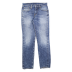 LEVI'S 511 Slim Mens Blue Denim Light Slim Jeans W29 L29 Casual Zip Fly