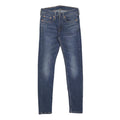 LEVI'S 519 Hi-Ball Mens Jeans Blue Slim Skinny Denim W28 L29 Zip