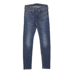 LEVI'S 519 Hi-Ball Mens Jeans Blue Slim Skinny Denim W28 L29 Zip