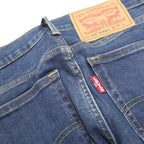 LEVI'S 519 Hi-Ball Mens Jeans Blue Slim Skinny Denim W28 L29 Zip