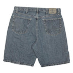 WRANGLER Mens Shorts Blue Denim Casual L W36 Cotton Blend Relaxed Fit