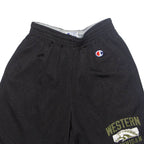 CHAMPION Western Michigan USA Mens Sports Shorts Black Relaxed S W24